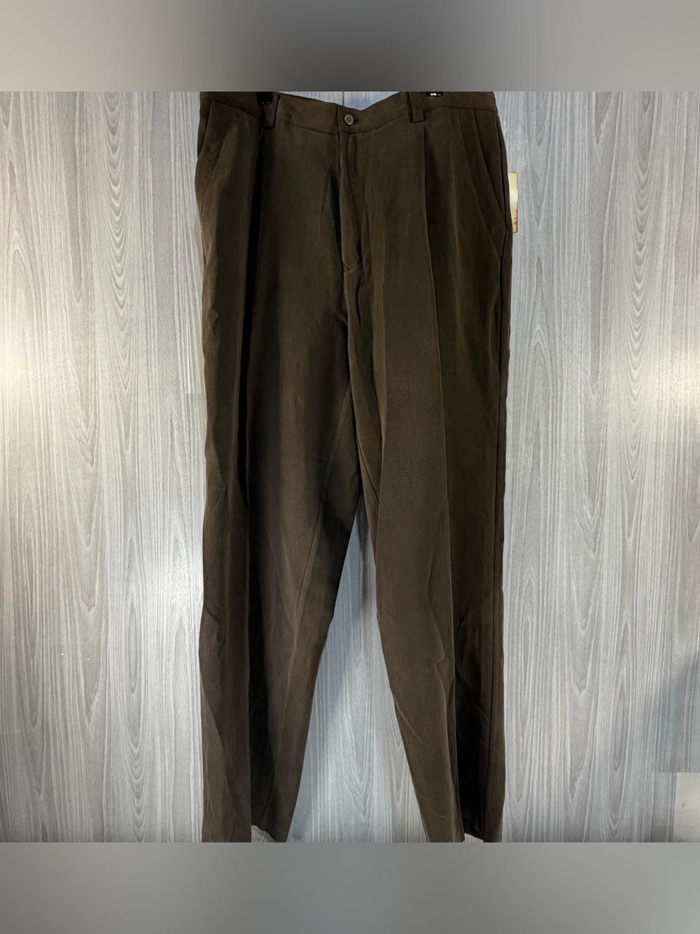 Tommy Bahama Men’s Dress Casual Pants Slacks Brown Silk Cotton Sz 38 New